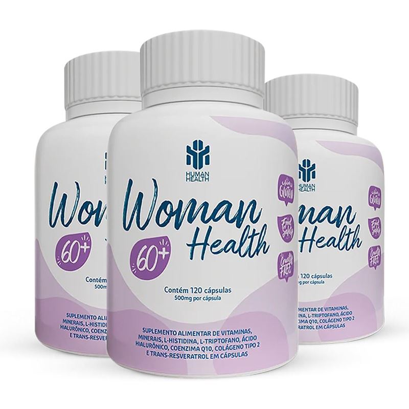 Kit Woman Health 60+ 360 Cápsulas